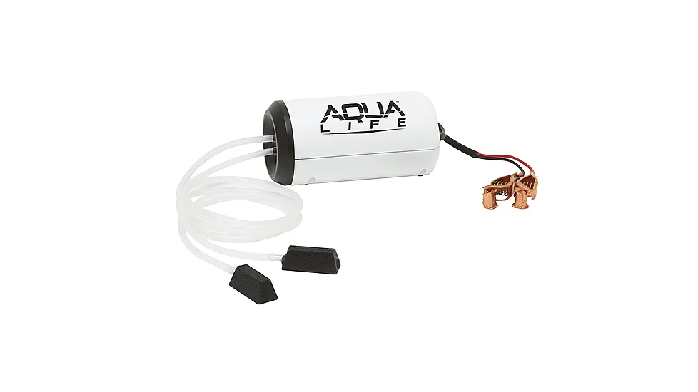Frabill Aqua-Life Aerator Dual Output 12V DC Greater Than 25 Gallons